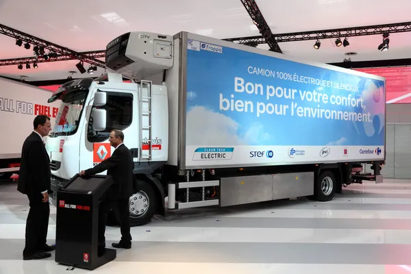 Renault Electric Truck at the International Motor Show — Stock Photo, Image