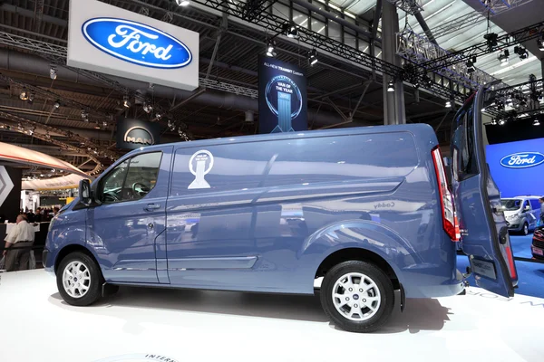 New Ford Transit Van at the International Motor Show — Stock Photo, Image