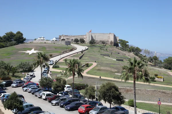 Zamek sohail w miejscowości fuengirola, Hiszpania — Zdjęcie stockowe