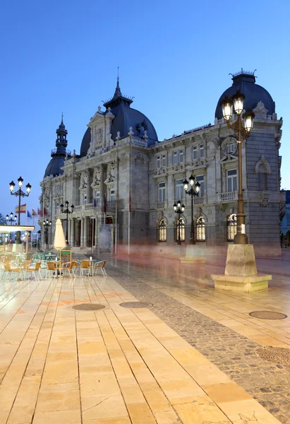 Prefeitura de Cartagena (Palácio Consistorial). Região de Murcia, Spai — Fotografia de Stock