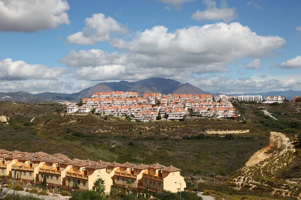 Residential buildings on the Costa del Sol, Andalusia Spain — Stock Photo, Image