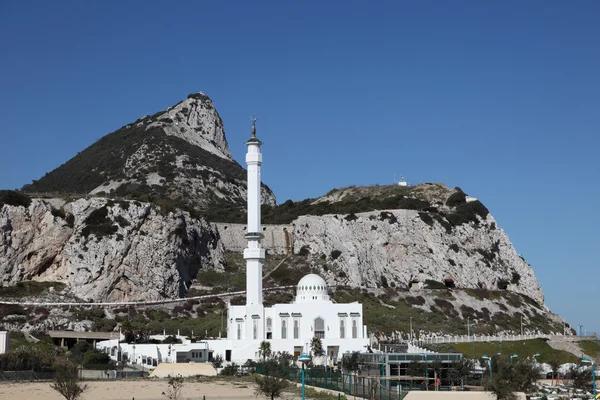 A Mesquita Ibrahim-al-Ibrahim em Gibraltar — Fotografia de Stock