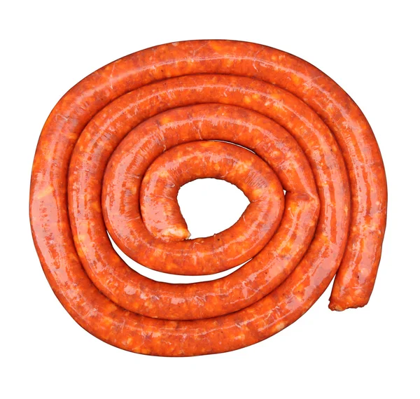 Spanish chorizo sausage — Stock Photo, Image