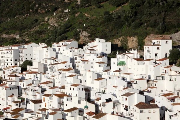 Andaluská vesnice Casares, jižní Španělsko — Stock fotografie