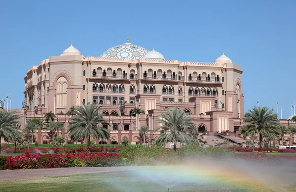 在阿拉伯联合酋长国阿布扎比酋长国宫殿 — 图库照片
