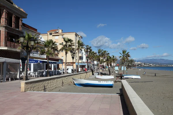 Waterfront de San Luis de Sabinillas, Costa del Sol, Andaluzia, Espanha — Fotografia de Stock