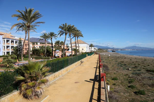 Casas de férias na Costa del Sol, Andaluzia Espanha — Fotografia de Stock