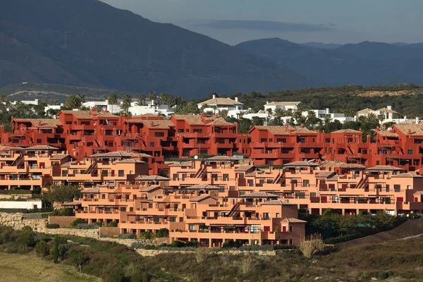 Nova urbanização na Costa del Sol, Andaluzia, Espanha — Fotografia de Stock