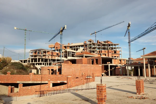 Urbanización inacabada en Andalucía, sur de España — Foto de Stock