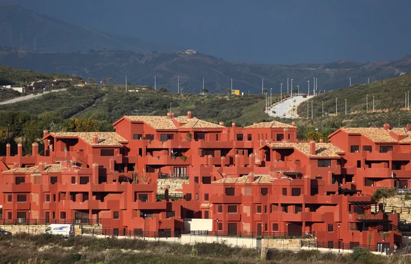 Neue urbanisierung an der costa del sol, andalusien, spanien — Stockfoto