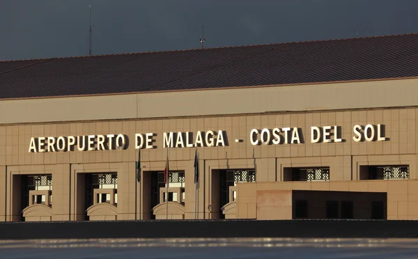Port lotniczy w Maladze, Hiszpania Costa del sol — Zdjęcie stockowe