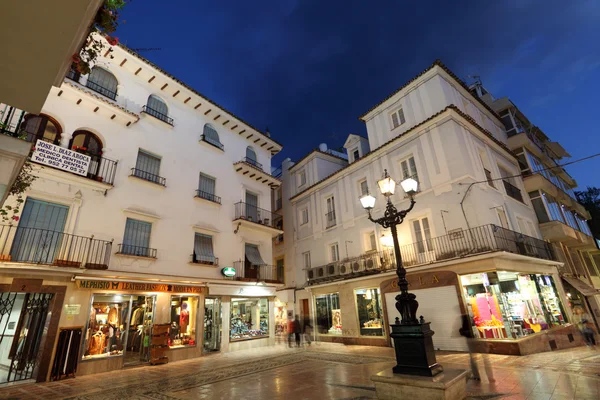 Plaza de la ciudad de Marbella, Andalucía España — Foto de Stock