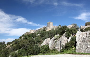 Fortress Castellar de la Frontera, Andalusia Spain clipart