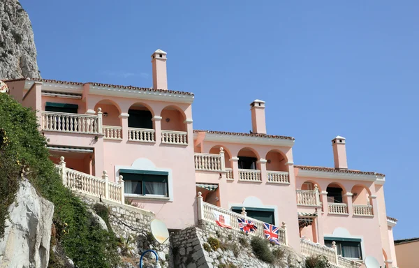 La caleta dorf in gibraltar — Stockfoto