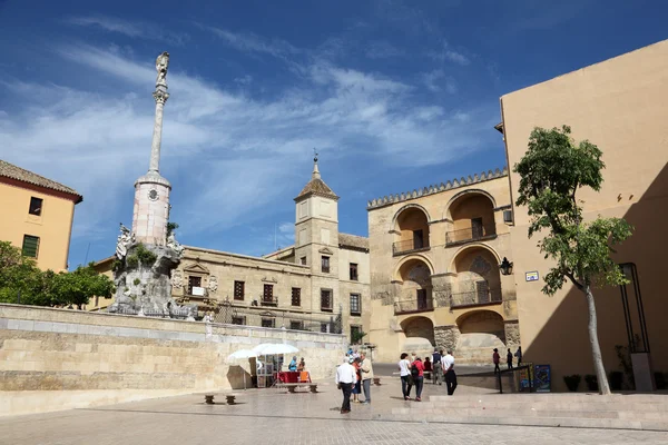 Náměstí na starém městě cordoba, Španělsko Andalusie — Stock fotografie