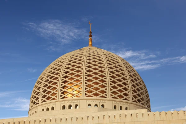 Sultano Qaboos Grande Moschea, Moscato, Matrah, Oman — Foto Stock