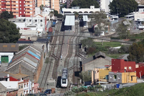 Estación de tren en Algeciras, Andalucía España — Foto de Stock