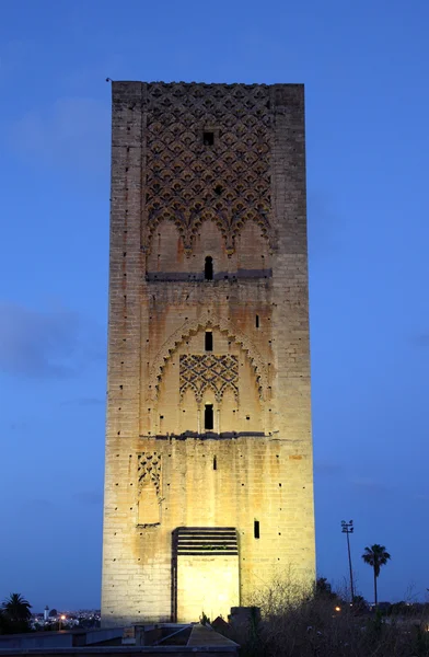 De Hassan toren in Rabat, Marokko — Stockfoto