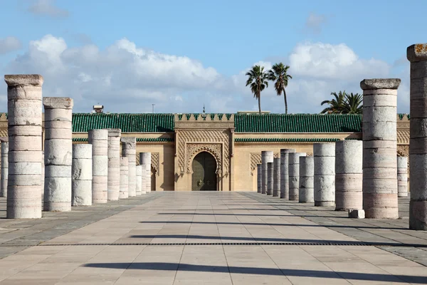 Het mausoleum van mohammed v in rabat, Marokko — Stockfoto