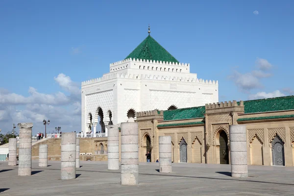 Mausoleum van Mohammed V in Rabat, Marokko — Stockfoto