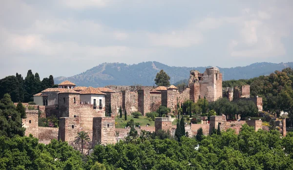 L'Alcazaba di Malaga, Andalusia Spagna — Foto Stock