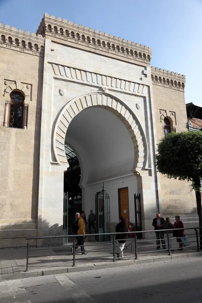 Central market in Malaga, Andalusia Spain — Stock Photo, Image