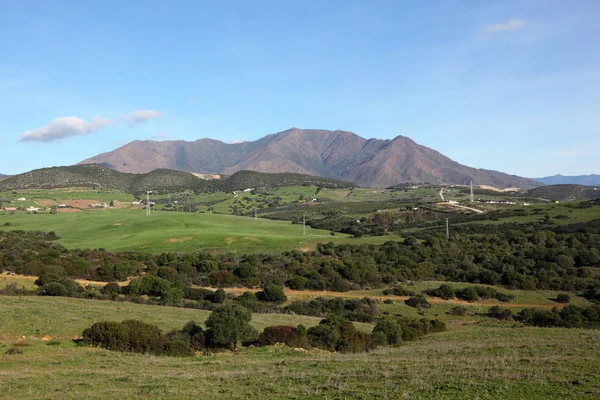 Schöne landschaft in der nähe von estepona, andalusien, spanien — Stockfoto