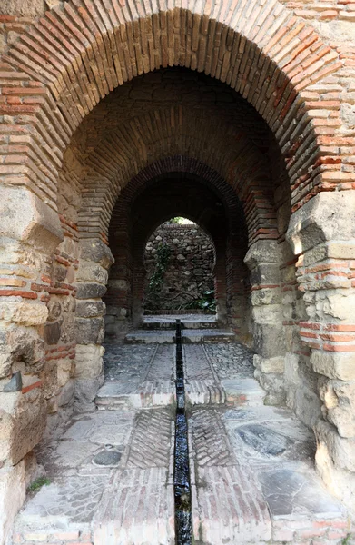 Porta dell'Alcazaba di Malaga, Andalusia Spagna — Foto Stock