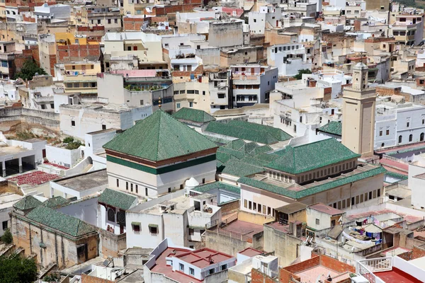 Moschee in moulay idriss, Marokko, Nordafrika — Stockfoto