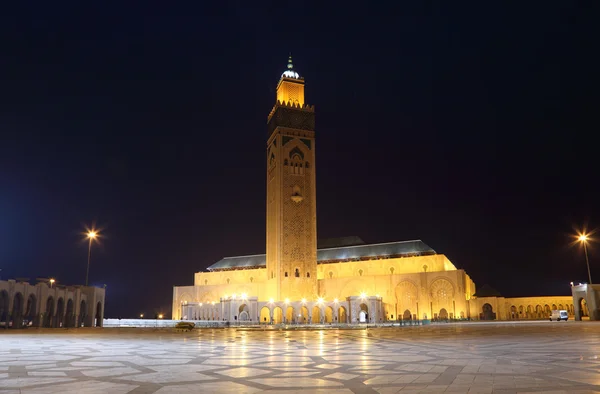 Mezquita Hassan II en Casablanca, Marruecos, Norte de África — Foto de Stock