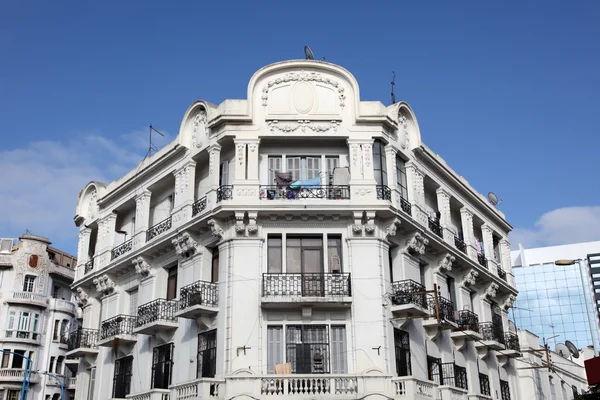 Arquitetura Art Deco em Casablanca, Marrocos — Fotografia de Stock