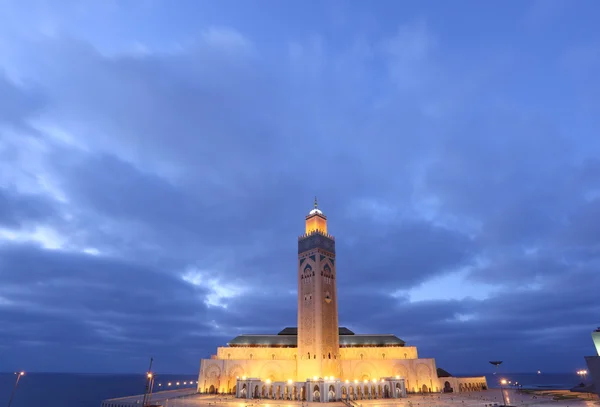 Große Moschee hassan ii in Casablanca, Marokko, Nordafrika — Stockfoto