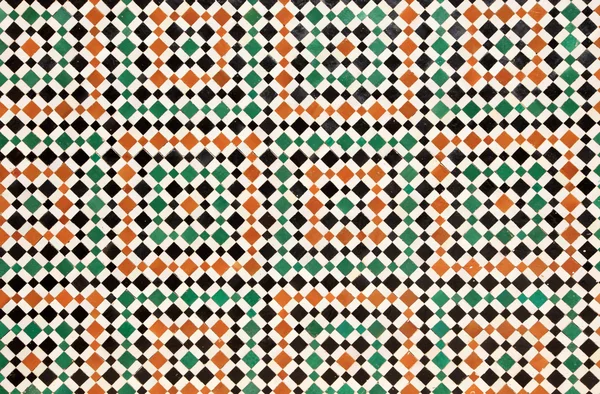 Mosaico orientale in Marocco, Nord Africa — Foto Stock