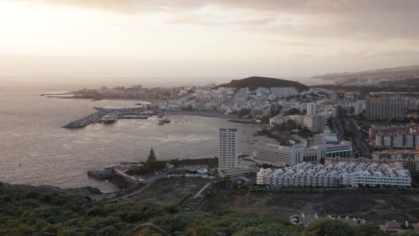 Los Cristianos, Tenerife, Espanha — Vídeo de Stock