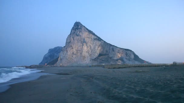 A Rocha de Gibraltar — Vídeo de Stock