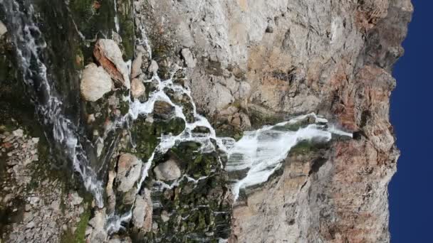 Водопад Гибралтара — стоковое видео