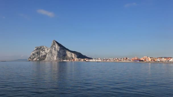 The Rock of Gibraltar — Stock Video