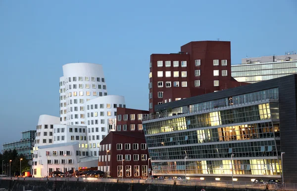 Dusseldorf media haven, Duitsland — Stockfoto