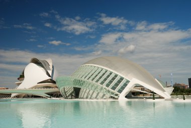 City of the Arts and the Sciences - Valence, Spain clipart