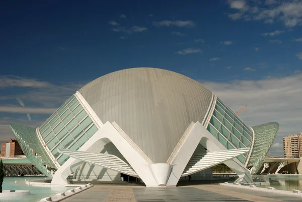 Cidade das Artes e das Ciências - Valence, Espanha — Fotografia de Stock