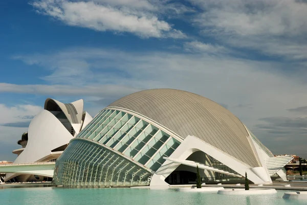 Ciudad de las Artes y las Ciencias - Valence, España —  Fotos de Stock