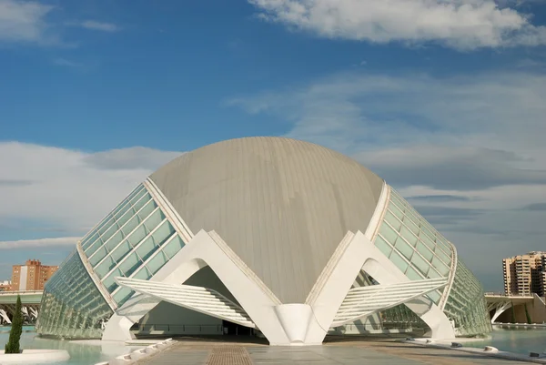 Stad för konst och vetenskap i Valencia, Spanien — Stockfoto