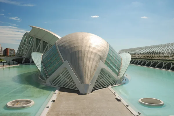 Stad för konst och vetenskap i Valencia, Spanien — Stockfoto