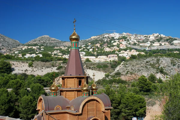 Chiesa russa in Spagna — Foto Stock