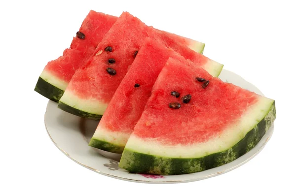 Fresh Watermelon Pieces — Stock Photo, Image