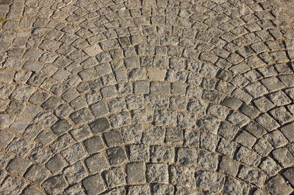 Traditional cobblestone in germany — Stock Photo, Image