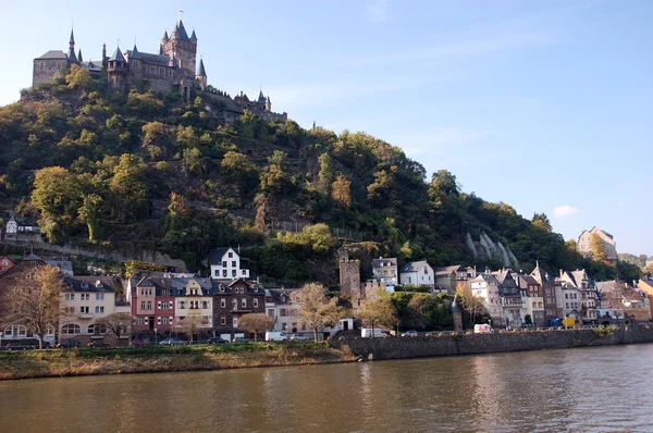 Cochem, Almanya 'da Kale — Stok fotoğraf