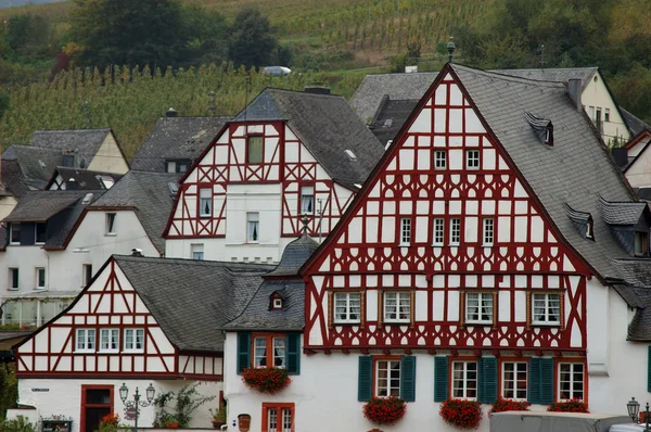 Casas tradicionais na Alemanha — Fotografia de Stock