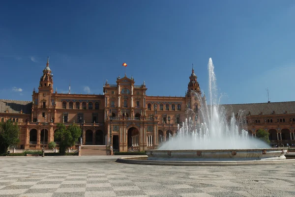 Plaza de Espana w Sewilli, Hiszpania — Zdjęcie stockowe