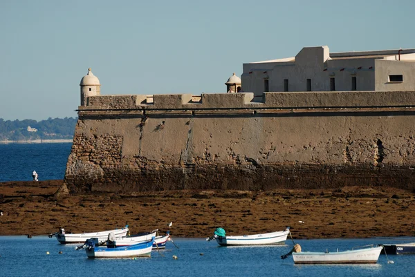 Fortaleza em Cádiz, Espanha — Fotografia de Stock